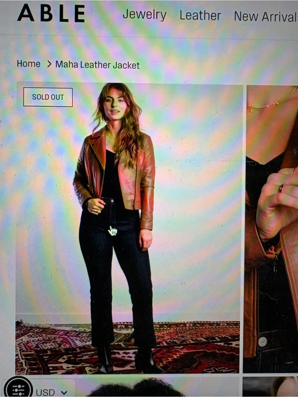Able Brown Leather Jacket